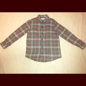 Old Navy Boys Gray Bottom Down Shirt